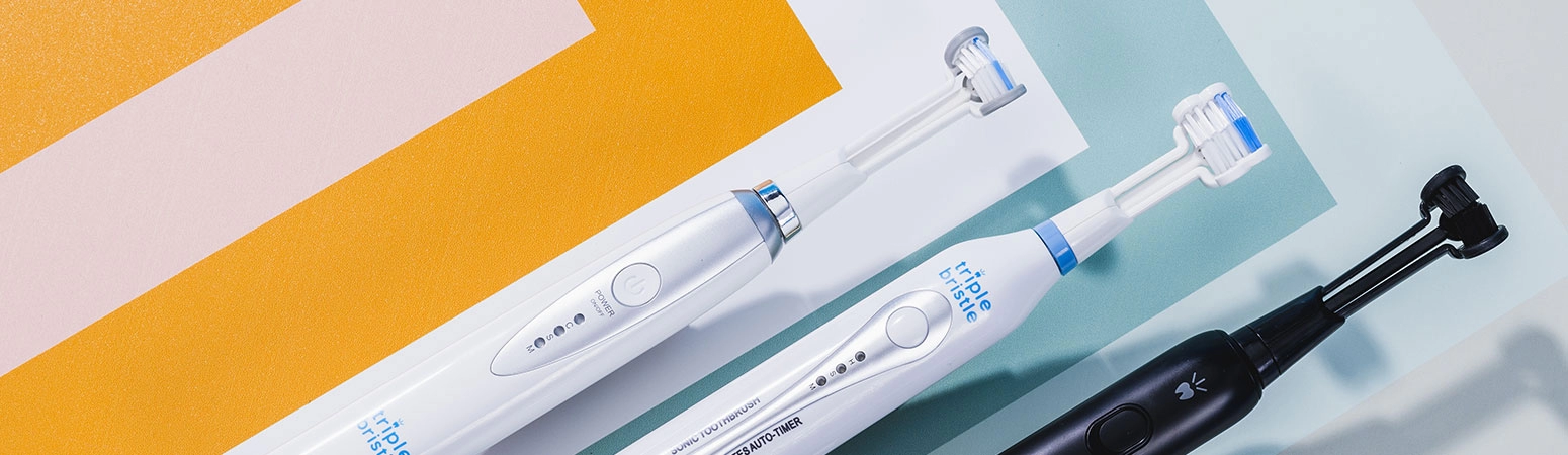 Triple Bristle Sonic Toothbrushes